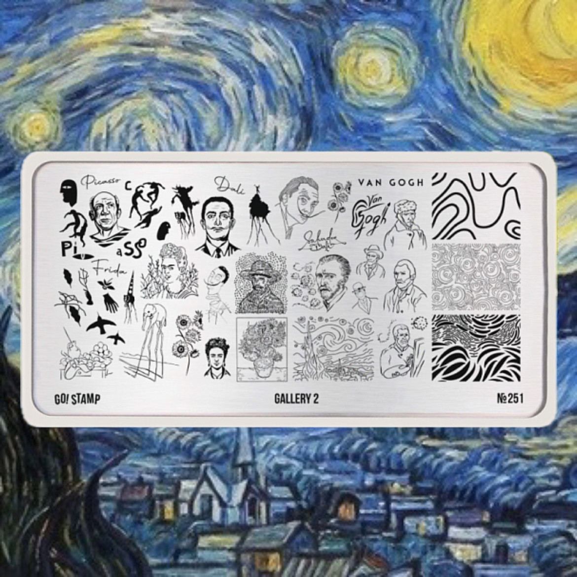 Пластина для стемпинга Go! Stamp 251 Gallery 2