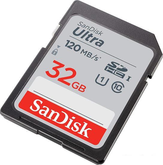 Карта памяти SanDisk Ultra SDHC SDSDUN4-032G-GN6IN 32GB - фото 3 - id-p215083213