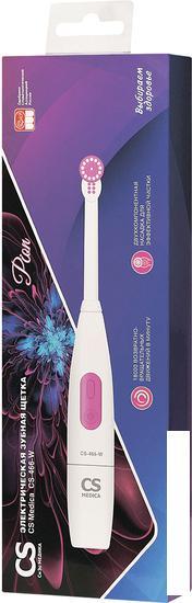 Электрическая зубная щетка CS Medica CS-466-W (белый/розовый) - фото 4 - id-p215674851
