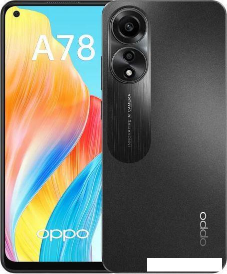 Смартфон Oppo A78 CPH2565 8GB/256GB международная версия (черный) - фото 2 - id-p218626388