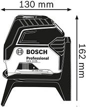 Лазерный нивелир Bosch GCL 2-50 Professional 0601066F01 (RM1 + BM3 + LR6), фото 2