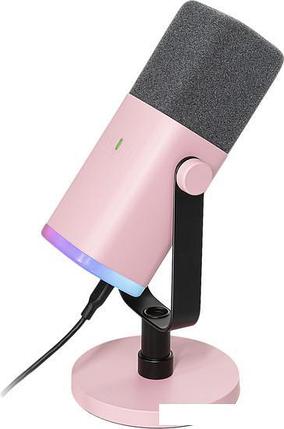Проводной микрофон FIFINE AM8 (розовый), фото 2
