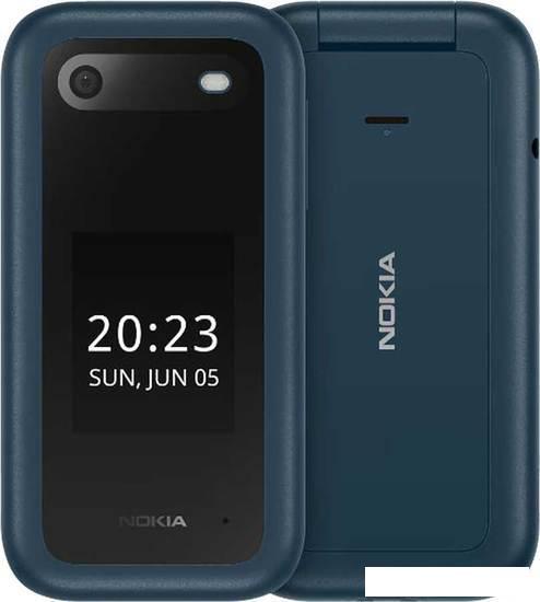 Кнопочный телефон Nokia 2660 (2022) TA-1469 Dual SIM (синий) - фото 1 - id-p217739732