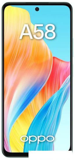 Смартфон Oppo A58 CPH2577 8GB/128GB международная версия (светло-зеленый) - фото 2 - id-p218626470