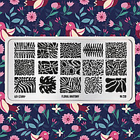 Пластина для стемпинга Go! Stamp 230 Floral Anatomy