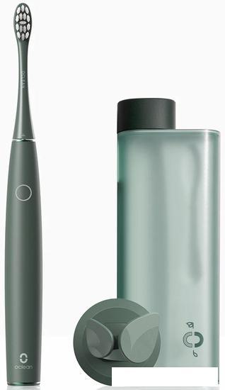 Электрическая зубная щетка Oclean Air 2T Sonic Toothbrush (зеленый) - фото 1 - id-p218626519