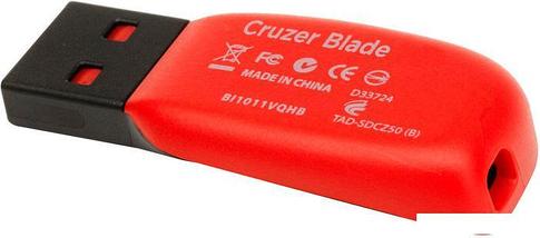 USB Flash SanDisk Cruzer Blade Black 32GB (SDCZ50-032G-B35), фото 3