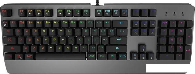 Клавиатура Delux KM06 RGB (серый), фото 2