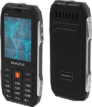 Кнопочный телефон Maxvi T101 (черный), фото 2