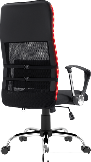 Кресло Defender Optix (черный/красный) - фото 4 - id-p218588973