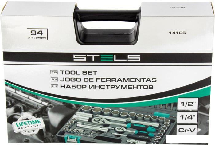 Универсальный набор инструментов Stels 14106 (94 предмета) - фото 5 - id-p218442365