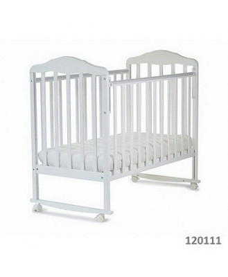 Детская кроватка СКВ Березка 120111 (белый) - фото 1 - id-p219043179