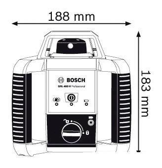 Лазерный нивелир Bosch GRL 400 H Professional [0601061800] - фото 3 - id-p218589078