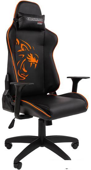 Кресло CHAIRMAN Game 40 (черный/оранжевый)