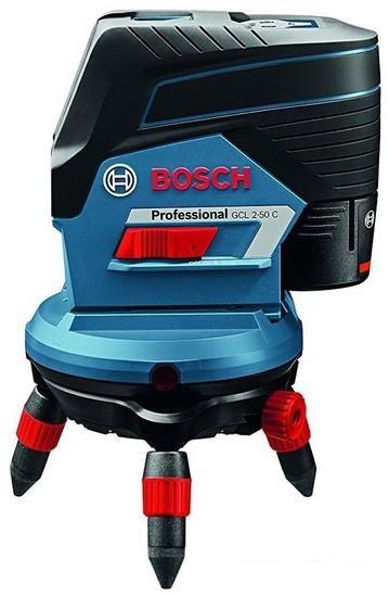 Лазерный нивелир Bosch GCL 2-50 C Professional (с креплением BM 3 + RC 2) - фото 2 - id-p218580213