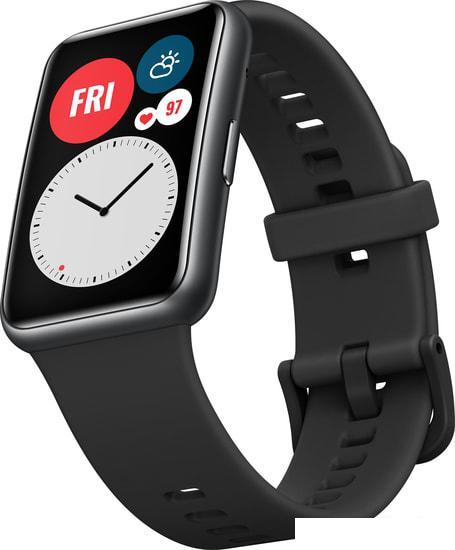 Умные часы Huawei Watch FIT (графитовый черный) - фото 7 - id-p218581896
