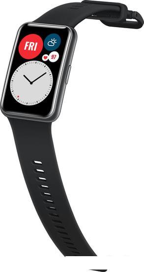 Умные часы Huawei Watch FIT (графитовый черный) - фото 8 - id-p218581896