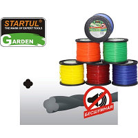 Леска ф2,4 мм х 262м бесшумная STARTUL GARDEN (ST6064-24)