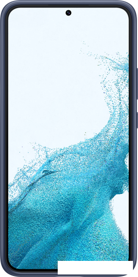 Чехол для телефона Samsung Frame Cover для S22+ (прозрачный с темно-синей рамкой) - фото 3 - id-p218626160