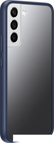 Чехол для телефона Samsung Frame Cover для S22+ (прозрачный с темно-синей рамкой) - фото 4 - id-p218626160