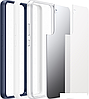 Чехол для телефона Samsung Frame Cover для S22+ (прозрачный с темно-синей рамкой), фото 2