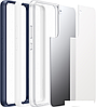 Чехол для телефона Samsung Frame Cover для S22+ (прозрачный с темно-синей рамкой), фото 3