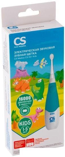 Электрическая зубная щетка CS Medica Kids CS-561 (голубой) - фото 8 - id-p218804693