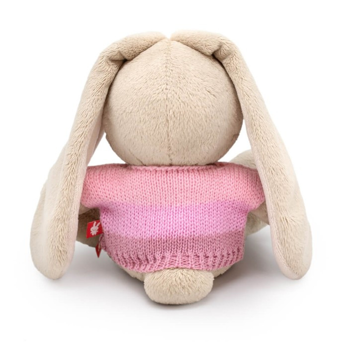 Мягкая игрушка "Зайка Ми в нежно-розовом свитере", 15 см SidX-613 - фото 3 - id-p219046951