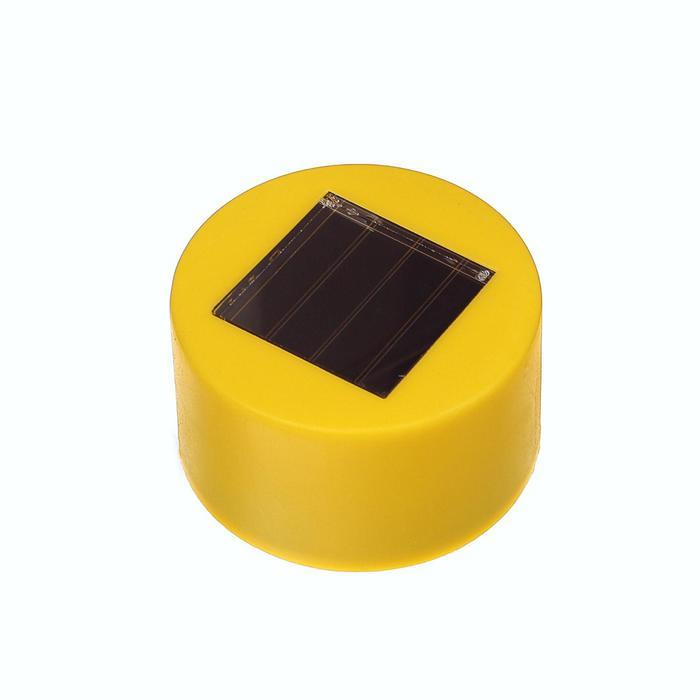 Садовый светильник на солнечной батарее «Жёлтая трапеция», 4.5 × 30 × 4.5 см, 1 LED, свечение белое - фото 6 - id-p219048410