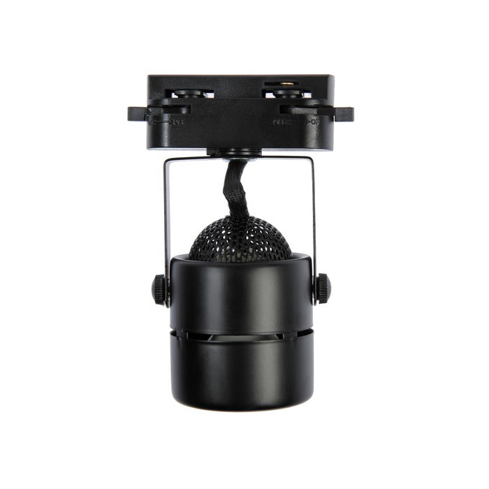 Трековый светильник Luazon Lighting под лампу Gu10, круглый, корпус черный - фото 3 - id-p219048458