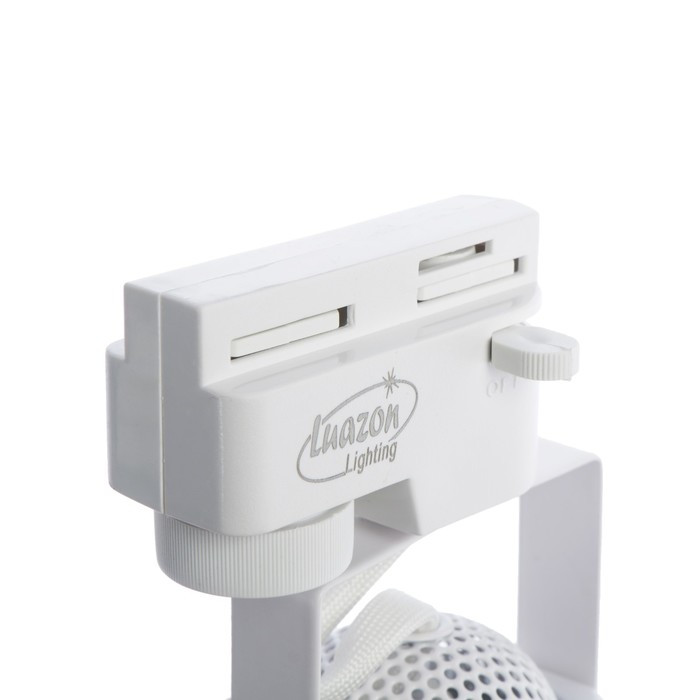 Трековый светильник Luazon Lighting под лампу Gu10, восемь граней, корпус белый - фото 4 - id-p219048467