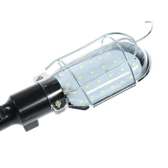 Светильник переносной светодиодный Luazon Lighting с выключателем, 10Вт, 24LED, 5 м, черный - фото 2 - id-p219048536