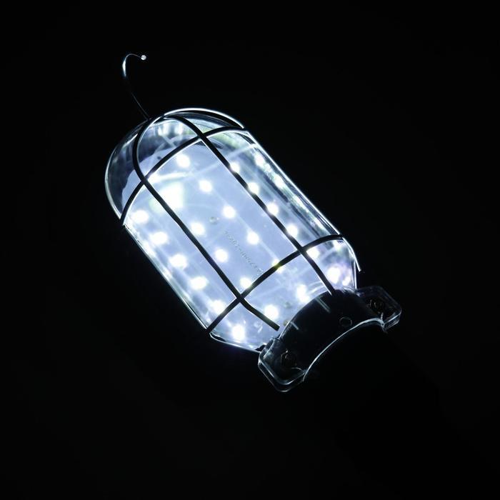 Светильник переносной светодиодный Luazon Lighting с выключателем, 10Вт, 24LED, 5 м, черный - фото 4 - id-p219048536