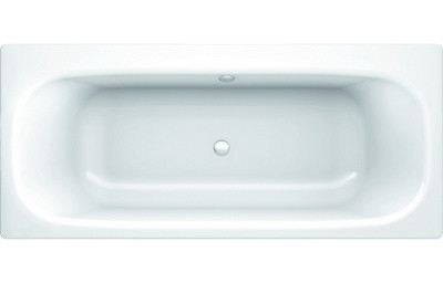 Стальная ванна UNIVERSAL DUO 3,5 170*75 (слив по центру, комплект шумоизоляции) - фото 1 - id-p219044271