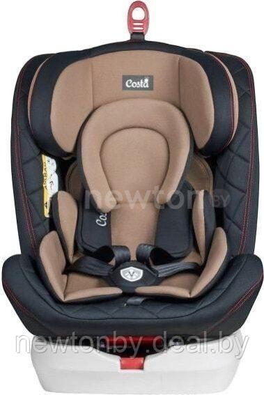 Детское автокресло Costa KBH303 Isofix (черный/кремовый) - фото 1 - id-p219046477