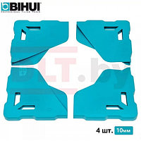 BIHUI Протектор угла плитки BIHUI (защитный уголок для крупноформата), набор 4шт, 10мм, арт.LFTP10