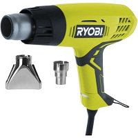 Термовоздуходувка RYOBI EHG2000 (2000Вт, 2 скорости воздуха (60-600), 2 сопла, коробка)