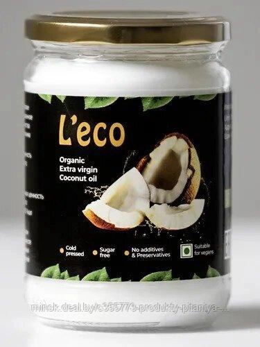 Кокосовое масло нерафинированное L еco 500 мл. Шри-Ланка - фото 1 - id-p219049862