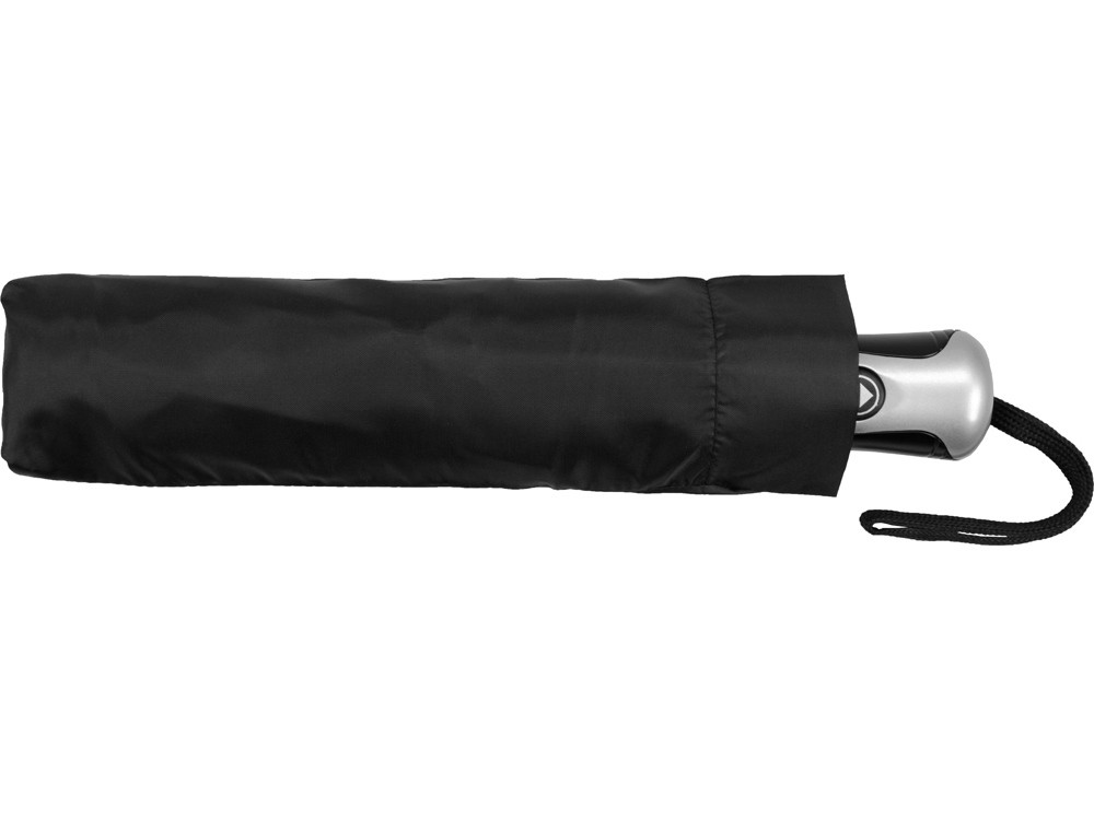 Зонт Alex трехсекционный автоматический 21,5, черный - фото 6 - id-p219050039