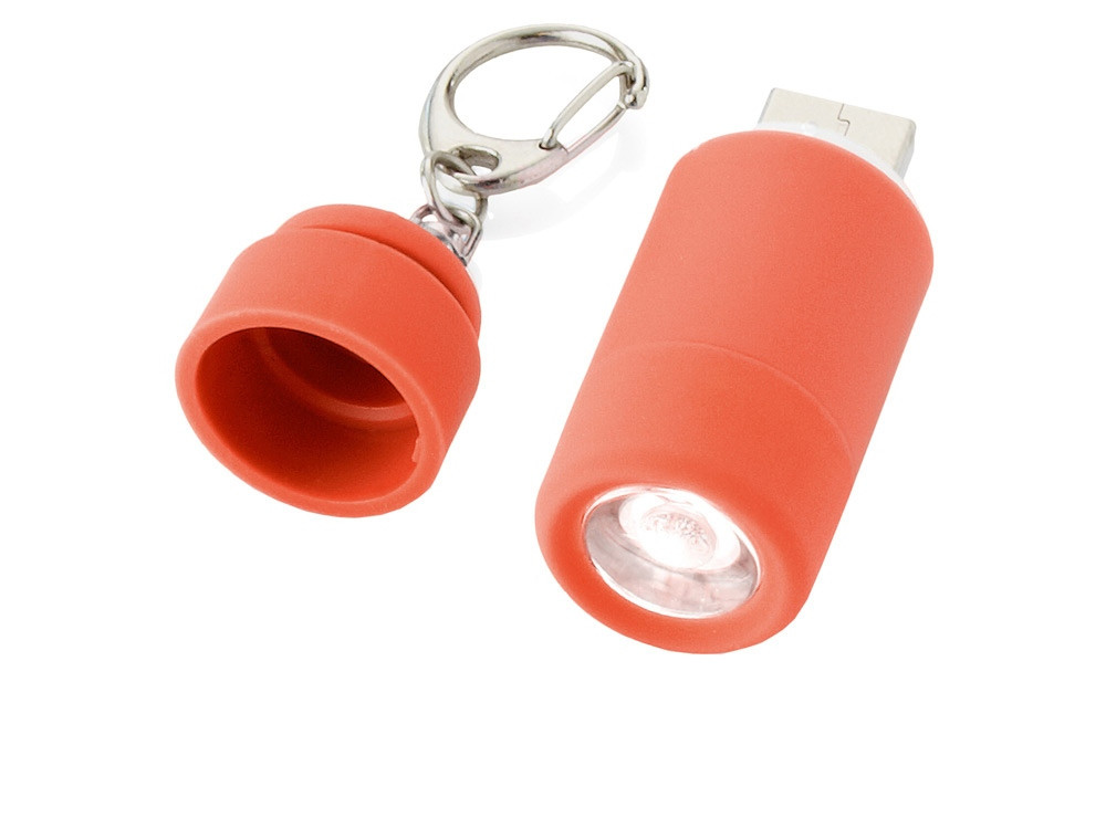 Мини-фонарь Avior с зарядкой от USB, красный - фото 1 - id-p219050047