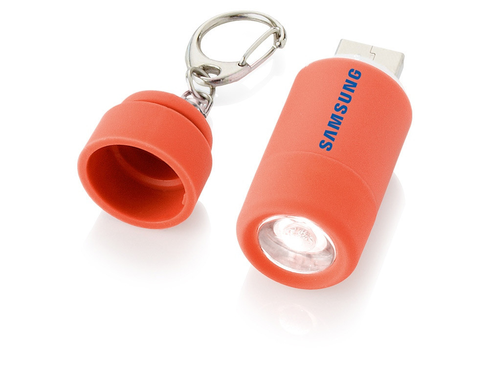 Мини-фонарь Avior с зарядкой от USB, красный - фото 2 - id-p219050047