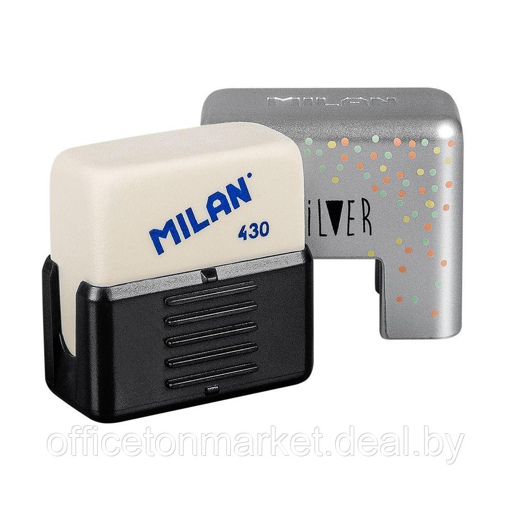 Ластик Milan "430 Silver", 1 шт, ассорти - фото 8 - id-p219033931