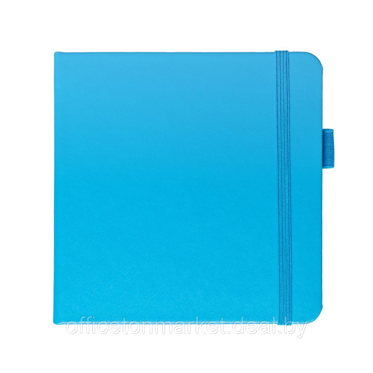 Скетчбук "Sketchmarker", 12x12 см, 140 г/м2, 80 листов, синий неон - фото 3 - id-p219042901