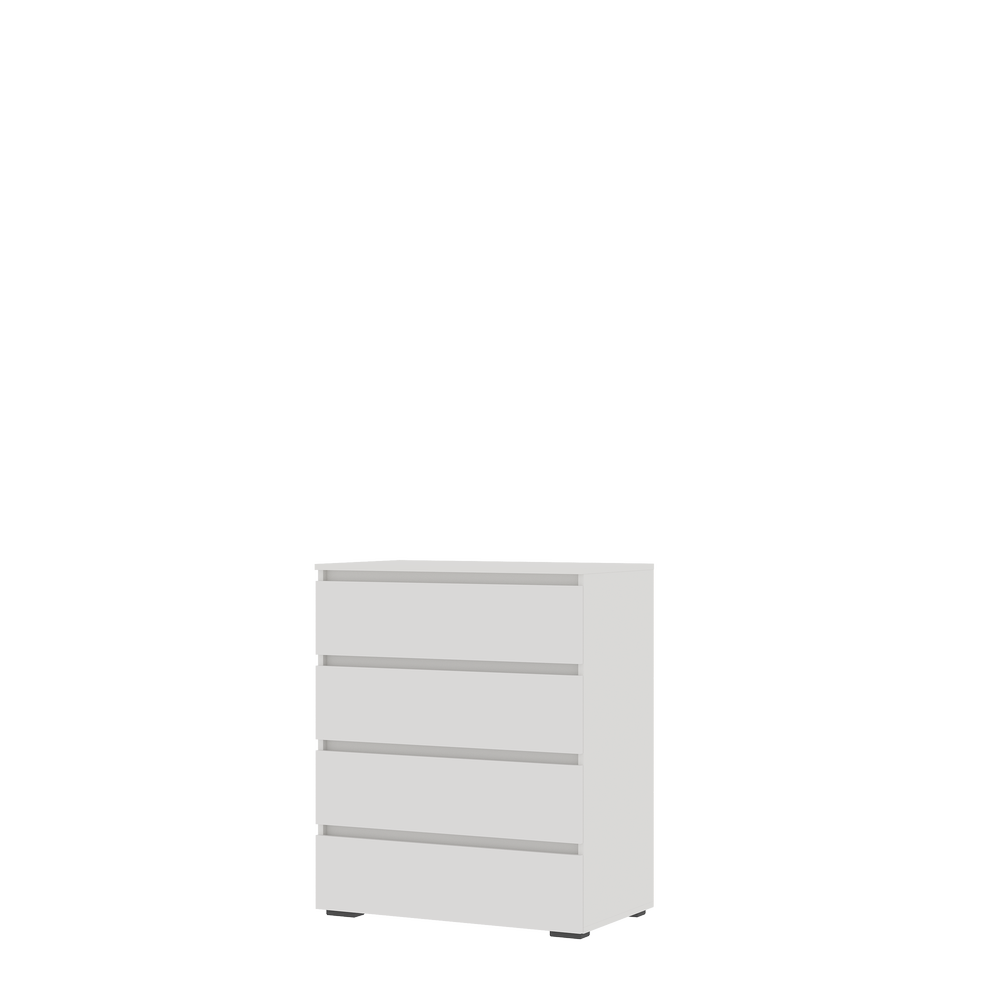 Комод Хелен КМ-02 (802 4 ящика) - Белый (Стендмебель)
