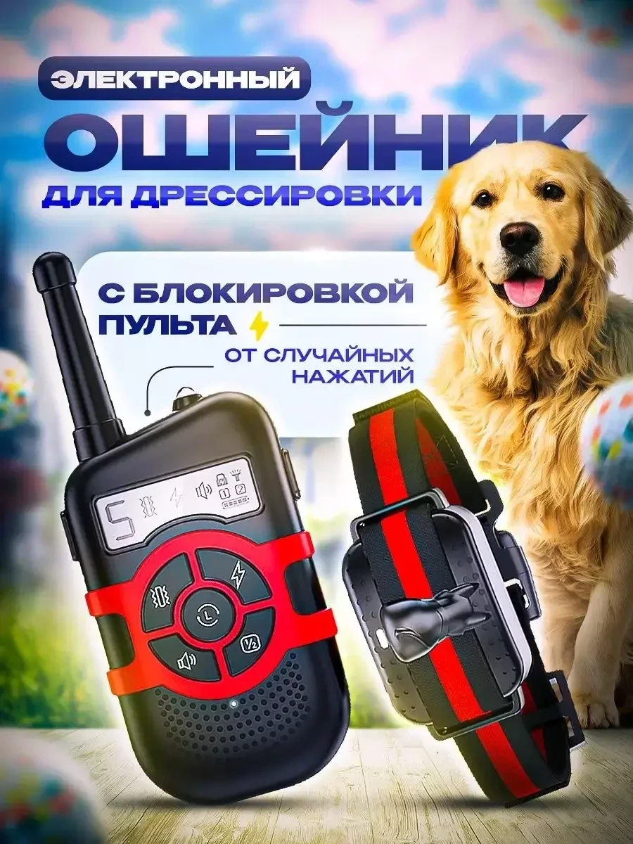 Электронный ошейник PETFORT для дрессировки собак - фото 1 - id-p219050052