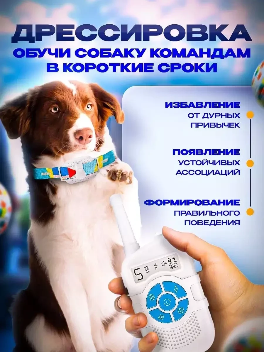 Электронный ошейник PETFORT для дрессировки собак - фото 5 - id-p219050052