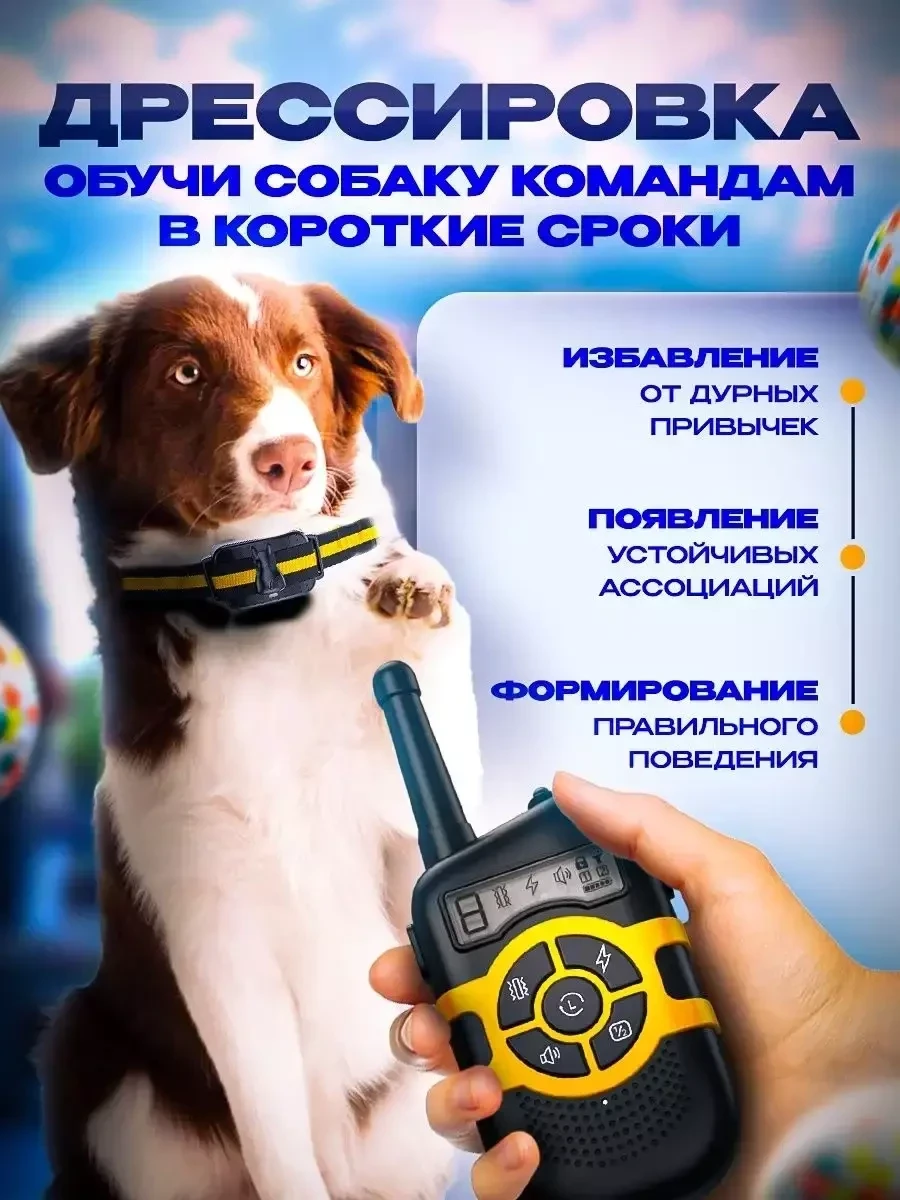 Электронный ошейник PETFORT для дрессировки собак - фото 6 - id-p219050052