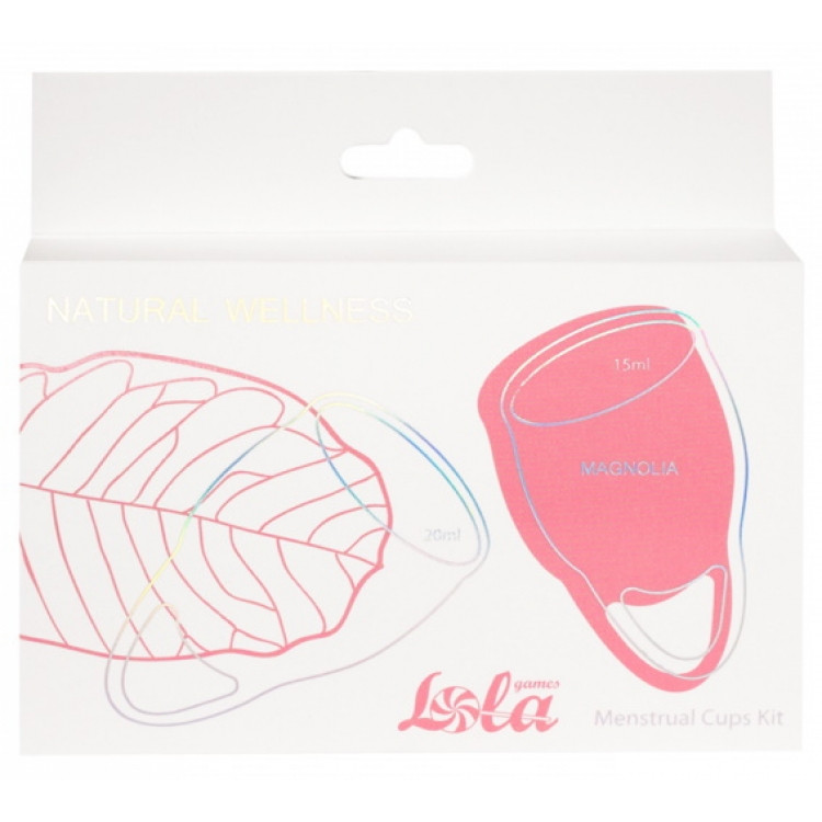 Набор менструальных чаш Natural Wellness Magnolia Light Pink - фото 3 - id-p219049165