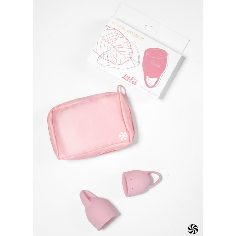 Набор менструальных чаш Natural Wellness Magnolia Light Pink - фото 2 - id-p219049165