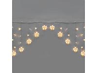 Гирлянда со звездами ""Арка"" 2,5х1,2 м, 136LED, цвет свечения теплый белый (С контроллером, 8 режим